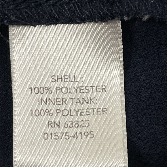 CJ Banks Sheer Embroidered Top Crochet Lace Trim Solid Cami 2 Piece Plus Sz 1X - Picture 10 of 11